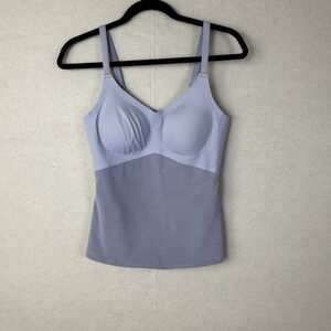 Honeylove Womens Liftwear Cami Tank Size M Purple Supportive Shapewear Padded